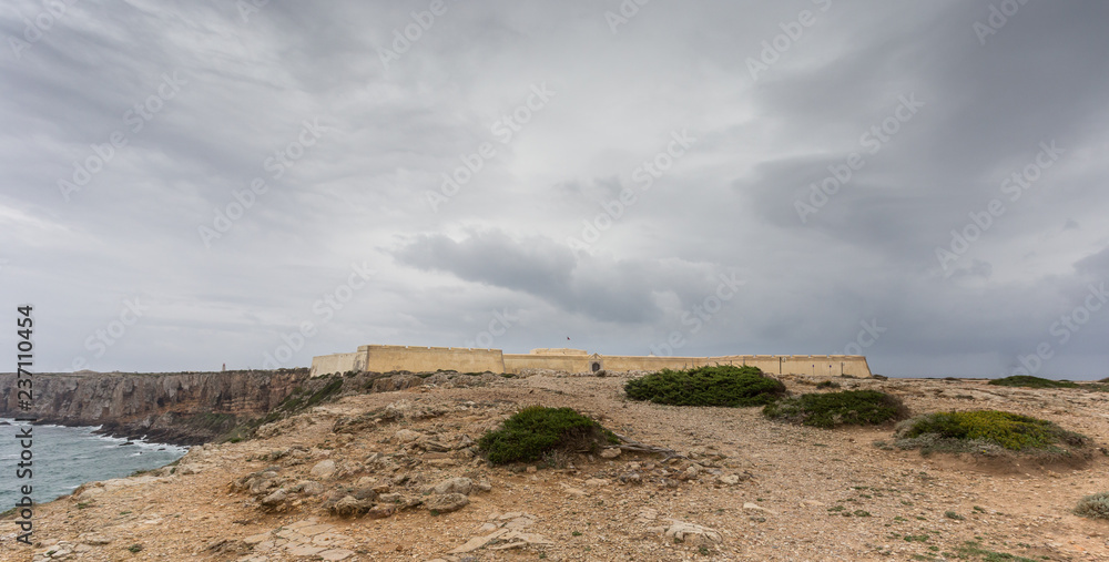 Fortaleza de Sagres - Historisches Nationaldenkmal - Weitwinkel