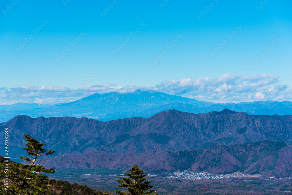 富士登山道からの八ヶ岳