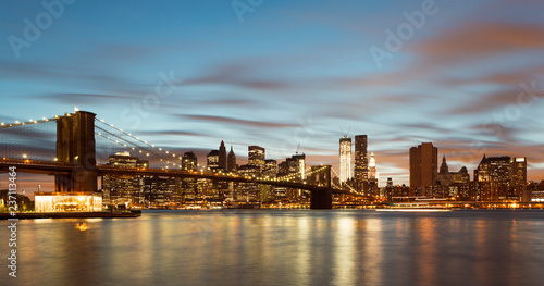 Skyline of Downtown NYC © espiegle