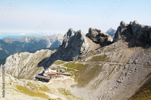 The top of Karwendel, Mittenwald, Germany photo