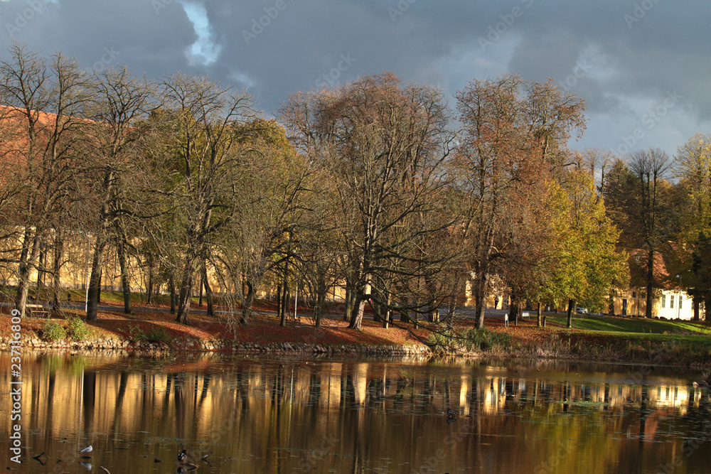 Lake in  Horsholm, denmark
