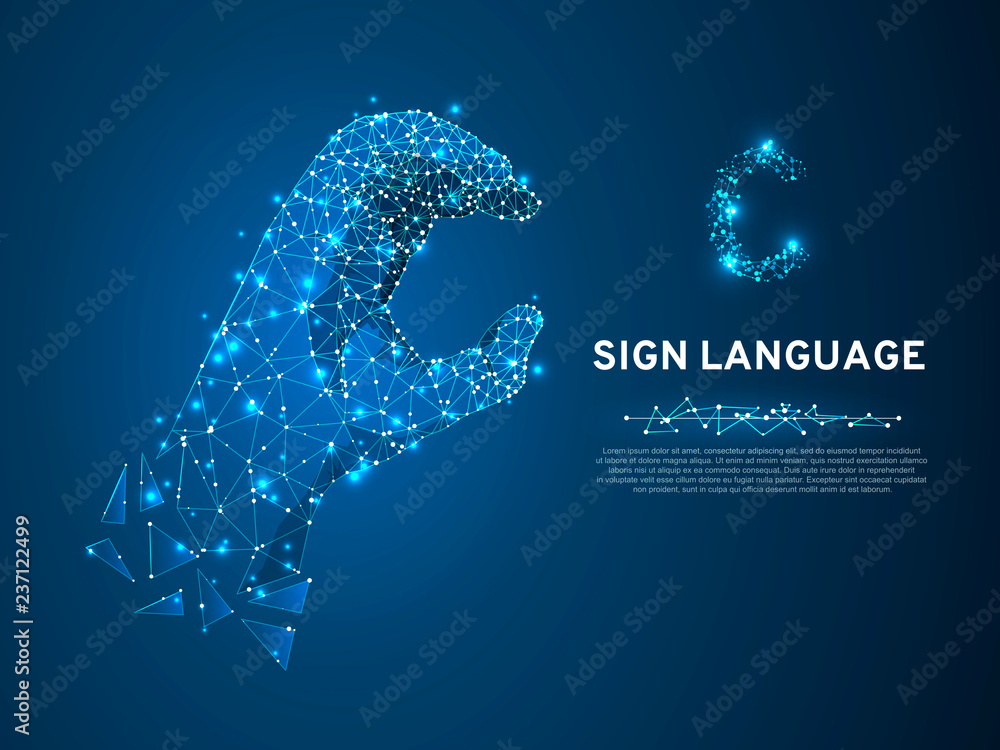 Sign language, C letter - Hãy cùng chúng tôi khám phá tiếng ký hiệu đầy thú vị này! Ảnh này với chữ C thể hiện bằng ngôn ngữ ký hiệu sẽ giúp bạn học cách sử dụng tiếng ký hiệu và ước mơ được làm những điều tuyệt vời trên thế giới này.