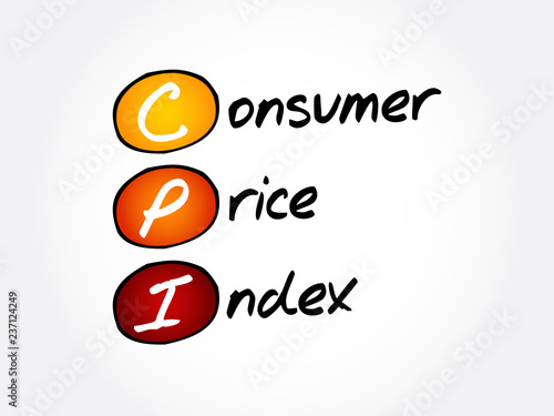 CPI - Consumer Price Index, acronym business concept