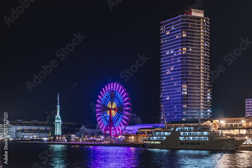 神戸港の夜景 © mtaira