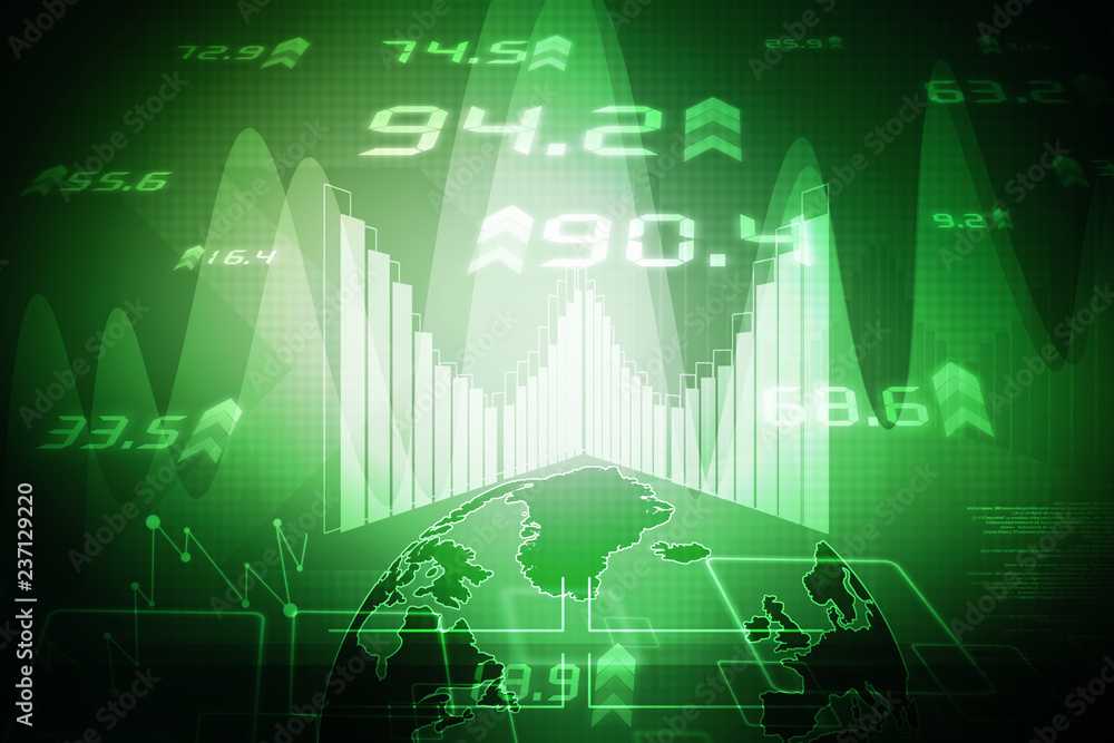 2d rendering Stock market online business concept. business Graph
2d rendering Stock market online business concept. business Graph