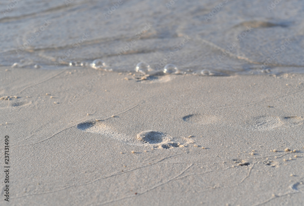 12 JULY 2018 - OSTROW, POLAND: Polish Baltic sea during summer 12 JULY 2018 - OSTROW, POLAND: Polish Baltic sea during summer