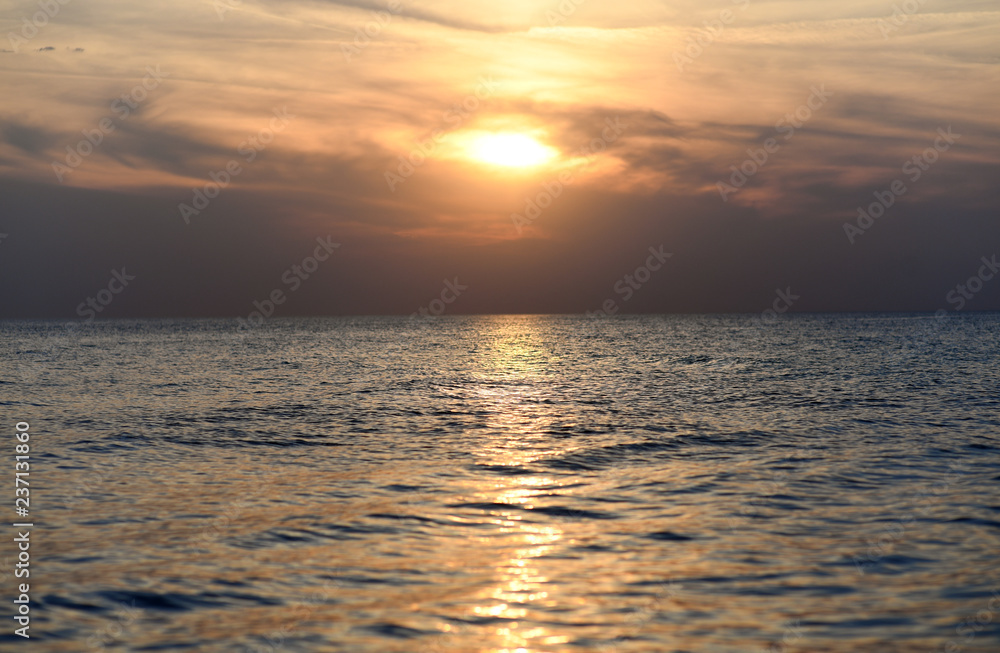 12 JULY 2018 - OSTROW, POLAND: Polish Baltic sea during summer 12 JULY 2018 - OSTROW, POLAND: Polish Baltic sea during summer