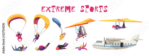 Skydiving Flat Set