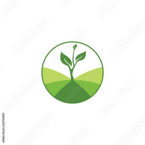 GROW UP logo design