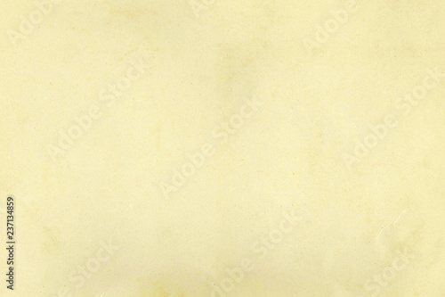 Vintage light beige weathered old paper parchment texture background © KatMoy