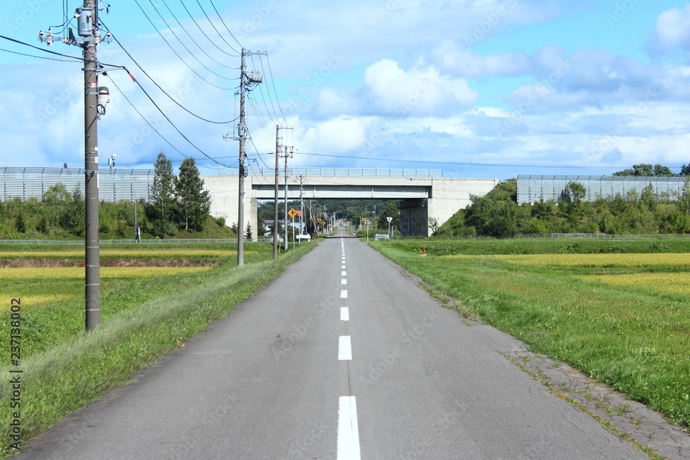 田舎 道路 田舎 道路