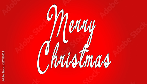 Merry Christmas red vector Calligraphic Lettering text for design greeting cards. Holiday Greeting Gift Poster. Calligraphy modern Font, typography