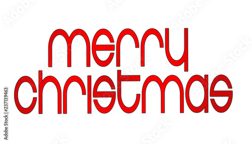 Merry Christmas red vector Calligraphic Lettering text for design greeting cards. Holiday Greeting Gift Poster. Calligraphy modern Font, typography