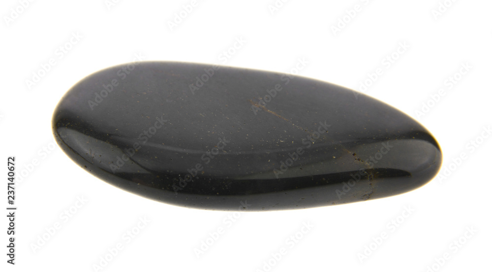 black stone isolated on white background black stone isolated on white background