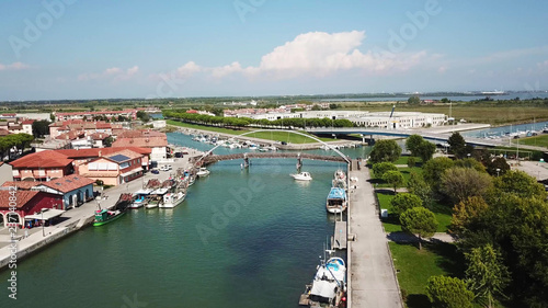 Marano lagoon historic center