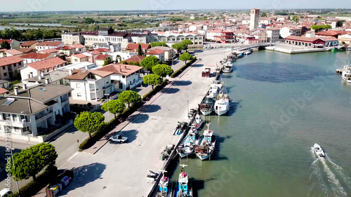 Marano lagoon historic center photo