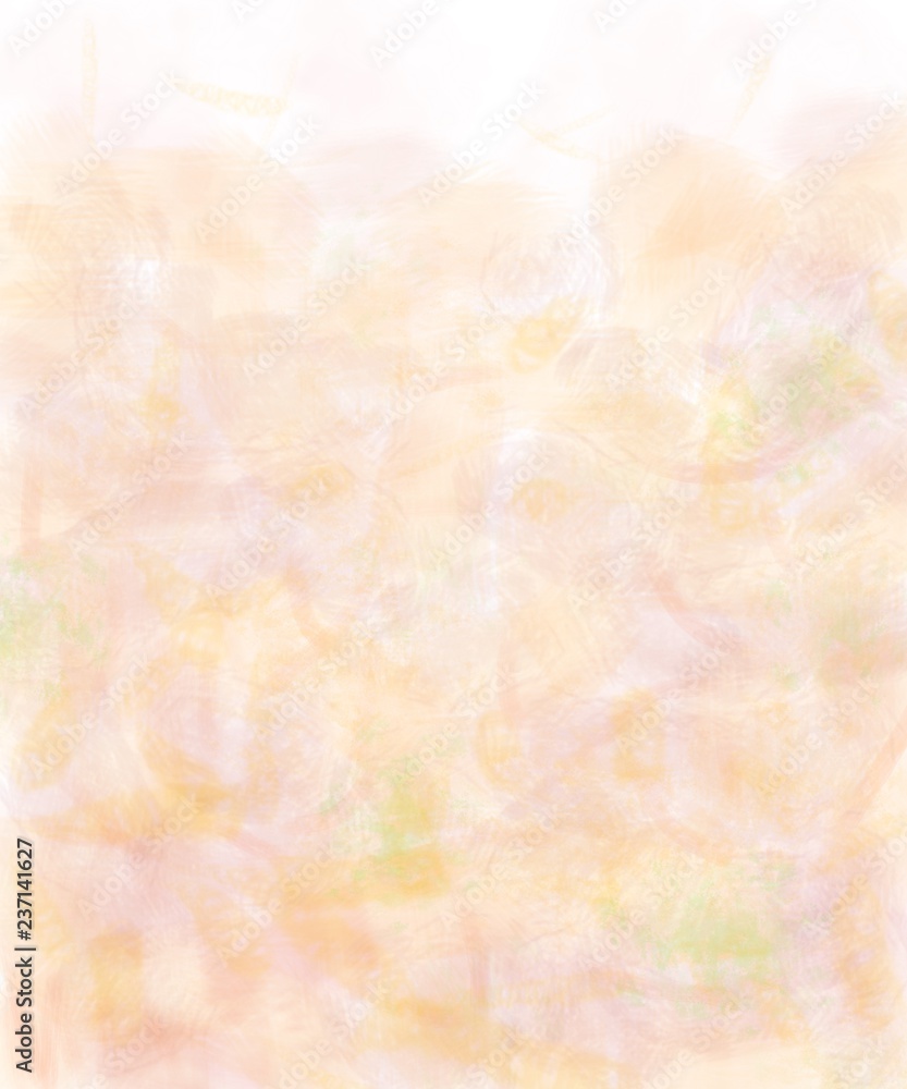 Obraz premium Hand painted watercolor on white background