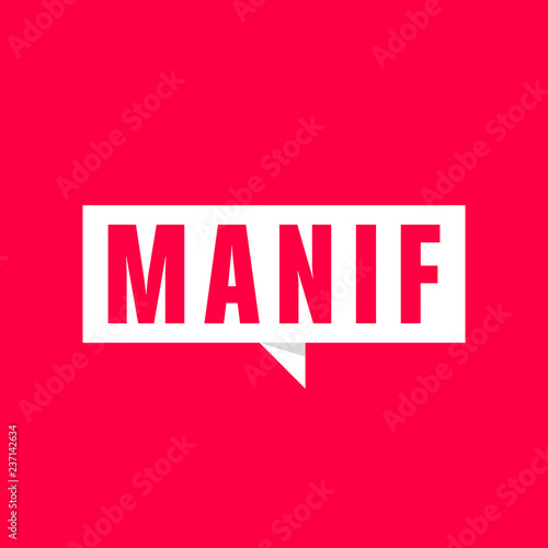 manif