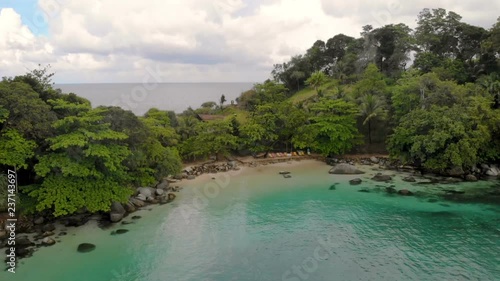 Wallpaper Mural Aerial drone shot, Thailand private beach, Phuket  Torontodigital.ca