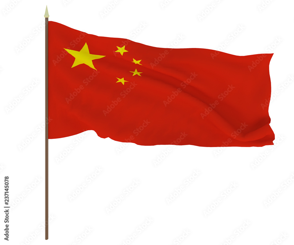 National flag of the People's Republic of China. Background for editors and designers. National holiday National flag of the People's Republic of China. Background for editors and designers. National holiday