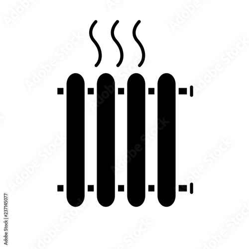 Radiator glyph icon