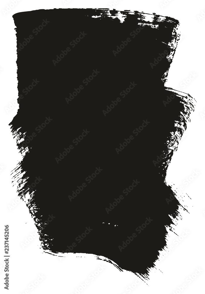Paint Brush Wide Background High Detail Abstract Vector Background Set 10