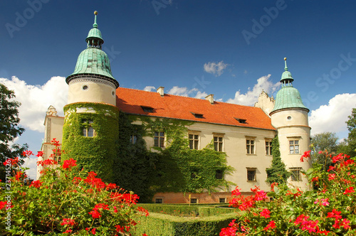 Palace in Baranow Sandomierski, Poland, often called little Wawel. photo