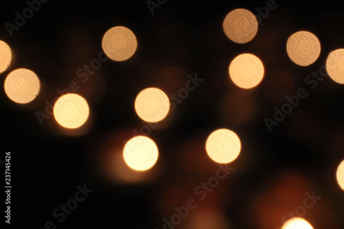 abstract bokeh street light background.