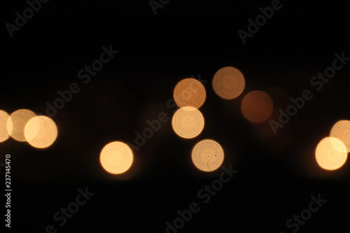 abstract bokeh street light background.