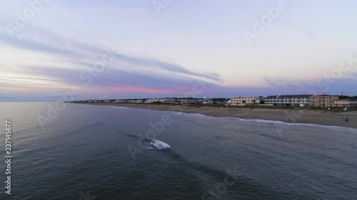 looking at the ocean from the fishing pier