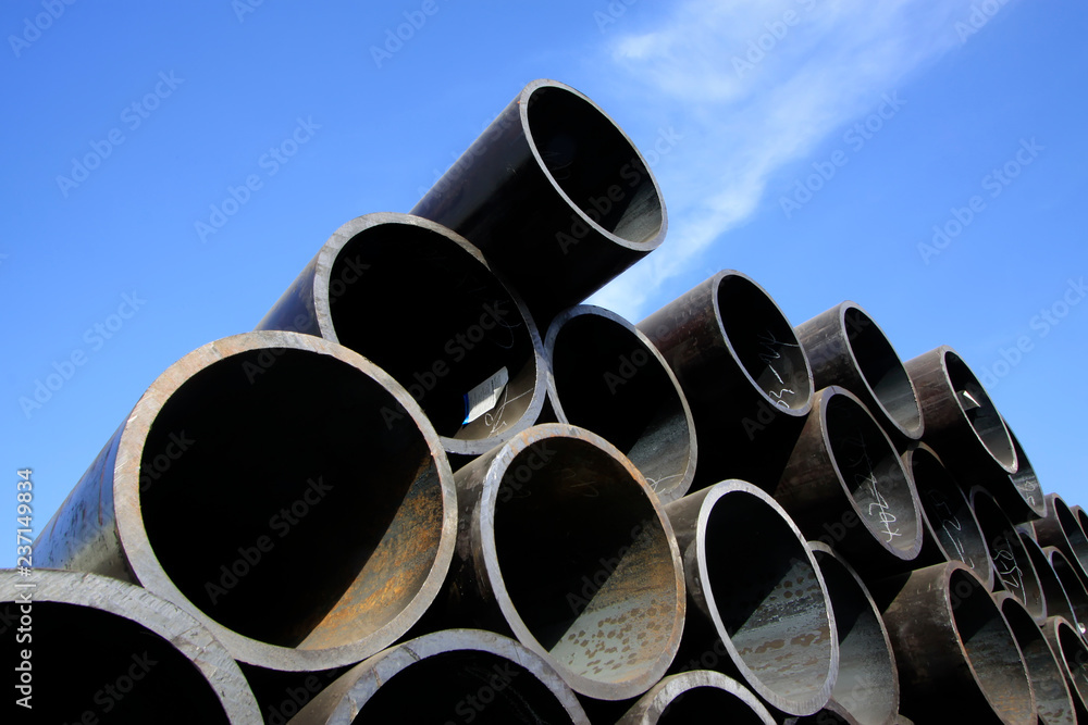 Steel pipe cross section features Steel pipe cross section features