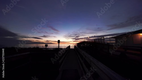 Dawn at the Kure Beach Pier