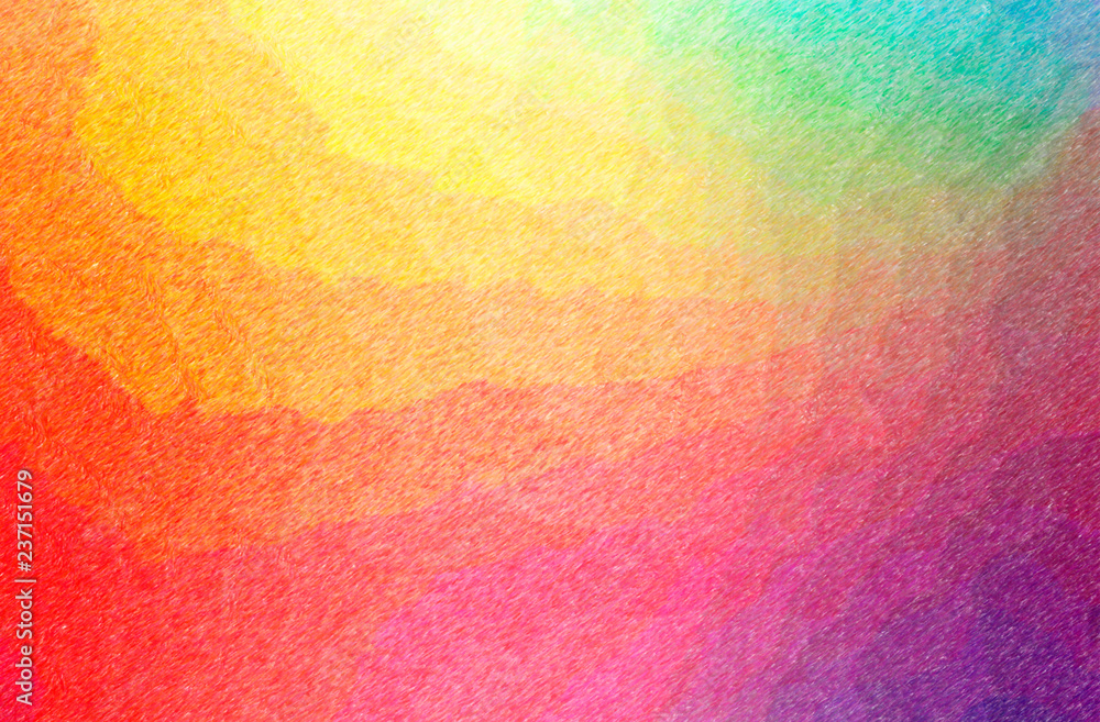 Illustration of abstract Orange, Red And Purple Color Pencil High Coverage Horizontal background.