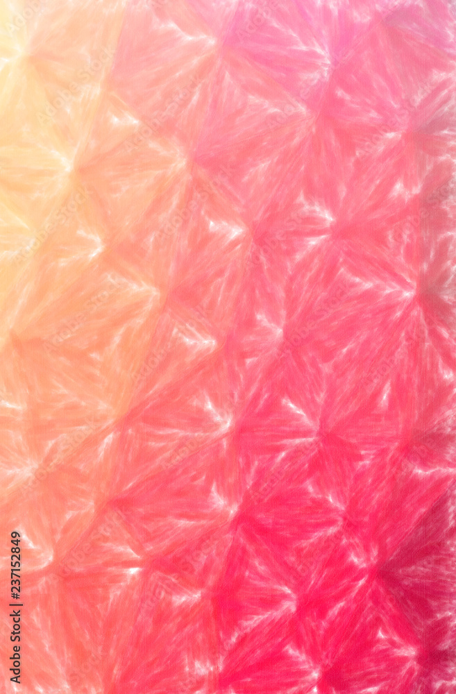 Fototapeta premium Illustration of abstract Red Low Coverage Pastel Vertical background.