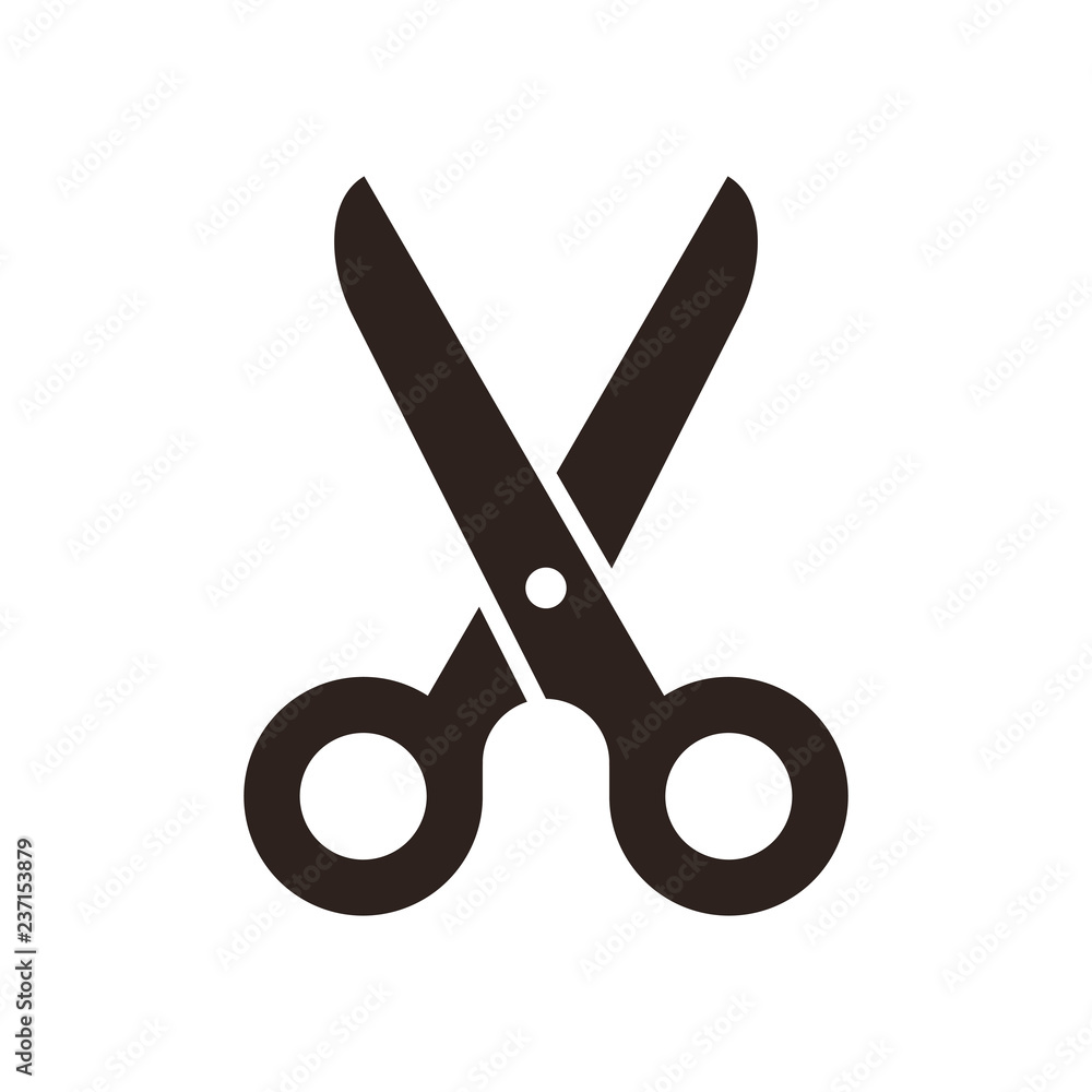 Scissors symbol Scissors symbol