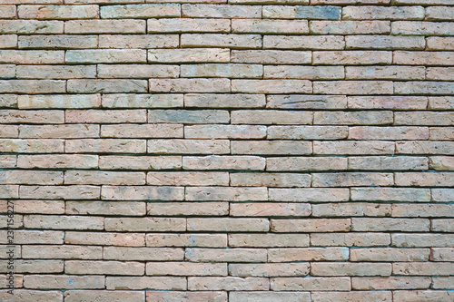 old red brick wall texture background