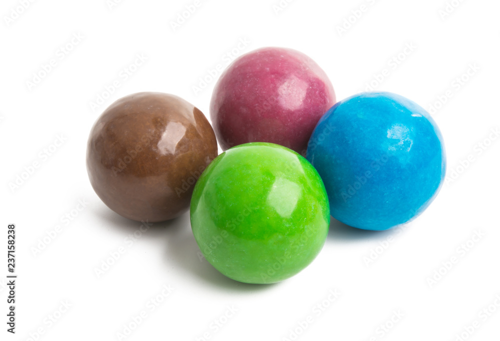 candy with chewing gum isolated candy with chewing gum isolated