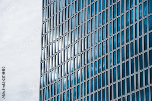 abstract exterior skyscraper building pattern