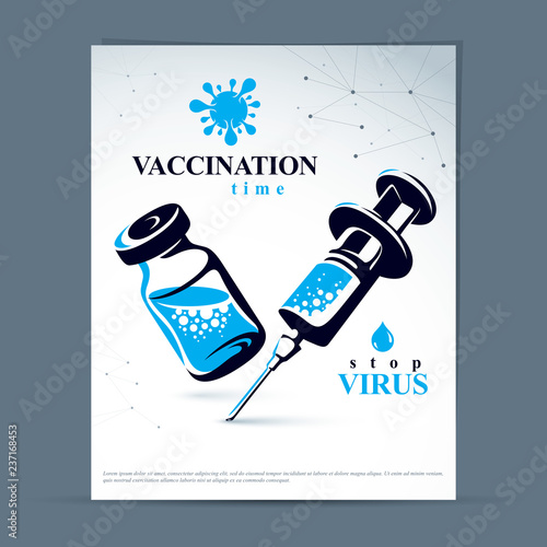 Scheduled vaccination theme...
