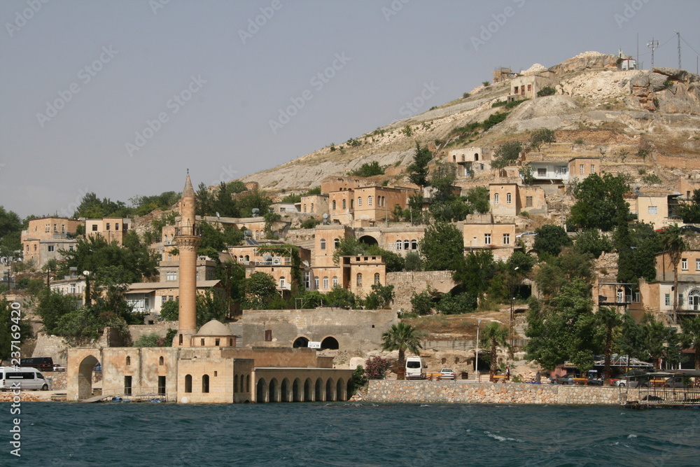 Sunken city Halfeti-Urfa-Turkey