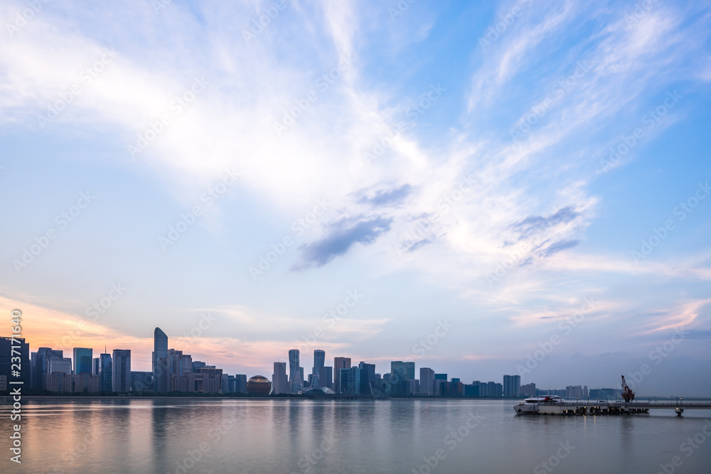 Fototapeta premium city skyline