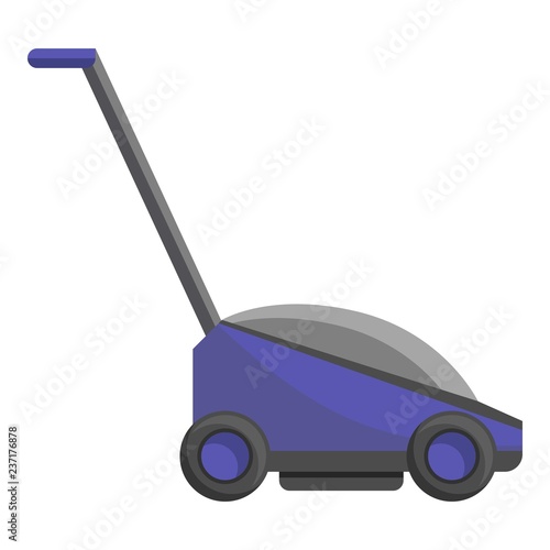 Hand grass cutter icon. Cartoon of hand grass cutter vector icon for web design isolated on white background