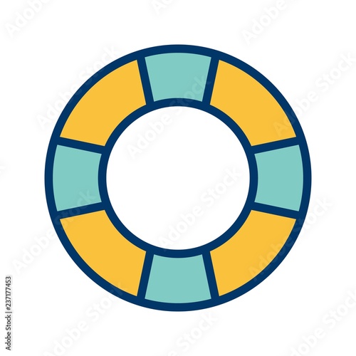 Life Preserver Vector Icon