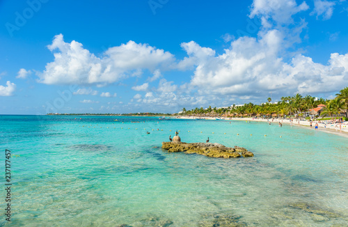 Cancun, Riviera Maya - paradise beach in Yucatán, Mexico - Caribbean coast - tropical destination for vacation © Simon Dannhauer