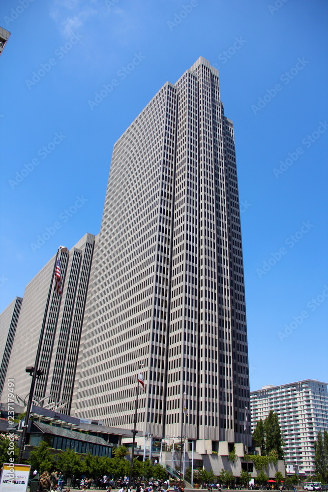 buildings of downtown San Francisco California buildings of downtown San Francisco California