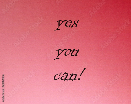 yes you can red background