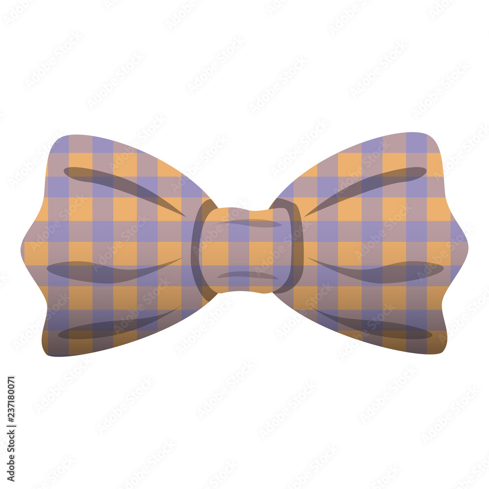 Bowtie in squares icon. Cartoon of bowtie in squares vector icon for web design isolated on white background Bowtie in squares icon. Cartoon of bowtie in squares vector icon for web design isolated on white background