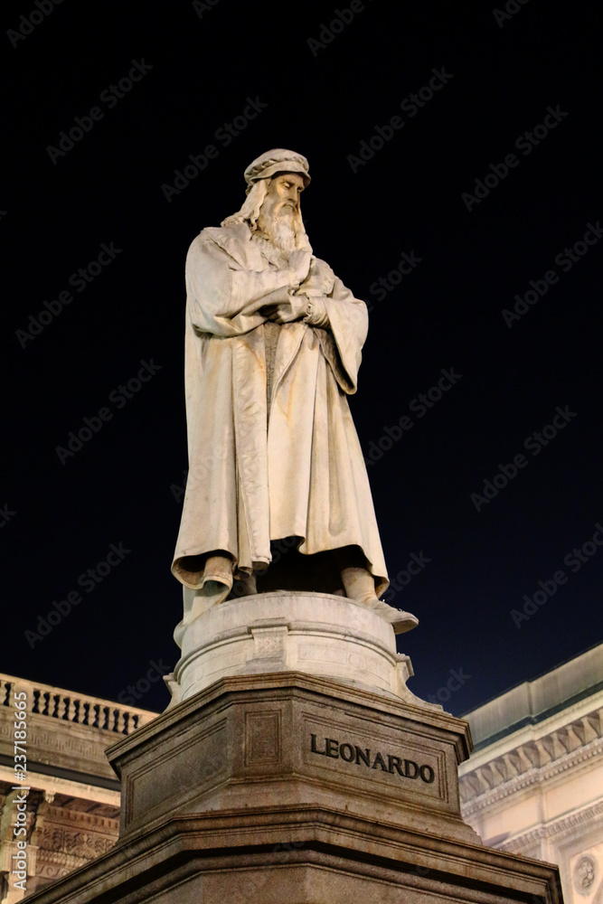 Fototapeta premium leonardo davinci in milan