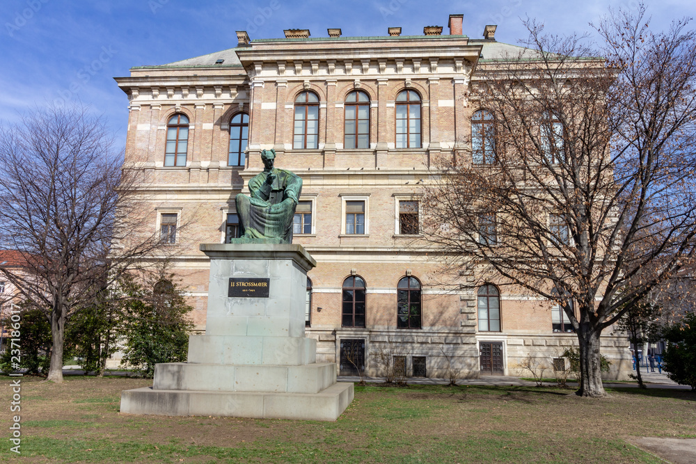 Croatian academy of sciences and art in Zagreb, Croatia