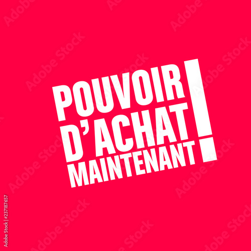 pouvoir d'achat